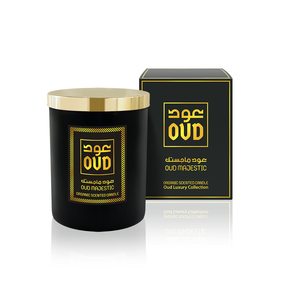 Scented Candle OUD Majestic_Organic : OUD Luxury Collection