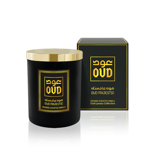 Scented Candle OUD Majestic_Organic : OUD Luxury Collection