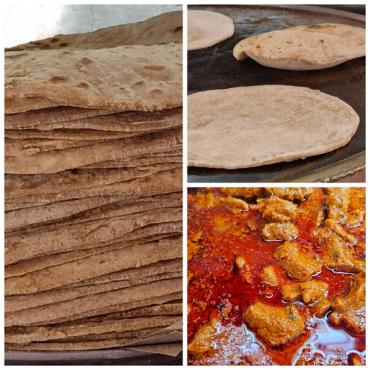 CHAPATI (NORRIS ROAD), with Mutton Paya - 2x slice