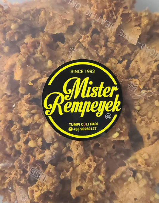 Rempeyek Tumpi Chili Padi in 450g Tub
