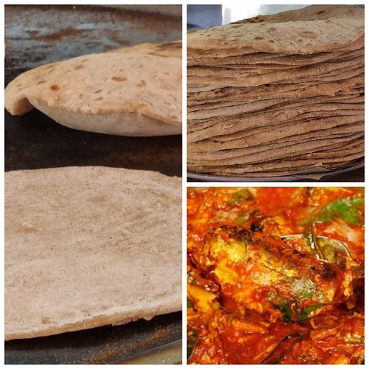 CHAPATI (NORRIS ROAD), with Fish Sardine - 2x slice