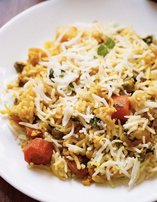 Vegetable Biryani (AZMI TANDOORI)